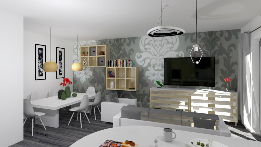 3-Zimmer Wohnung Wohnen Kochen Essen 2